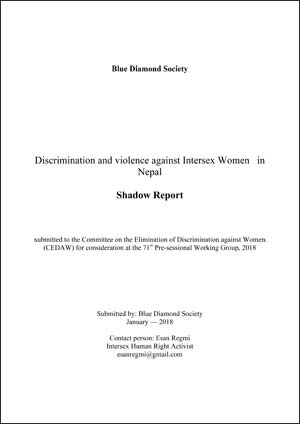 2018 CEDAW LOI Nepal Blue Diamond Society Intersx Report