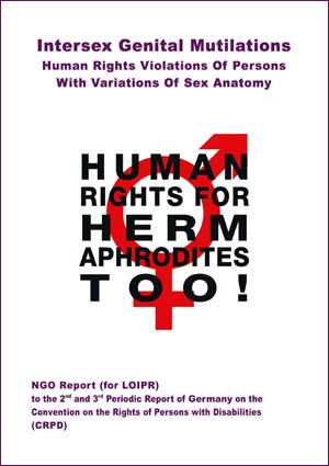 2018 CRPD Germany LOIPR Thematic NGO Report Intersex IGM